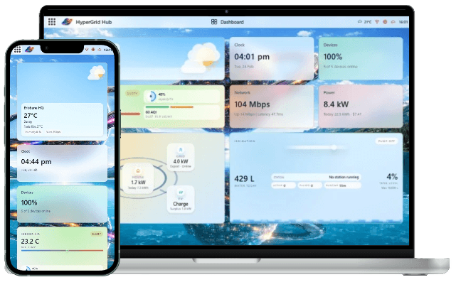 Minimal interface across devices